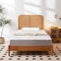 Amazon Basics Memory Foam Mattress, Medium Firm, 8 Inch, Twin, White/Grey