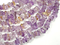 Ametrine, Approx 4mm-10mm Pebble Chips Beads, 16 Inch-BeadBasic