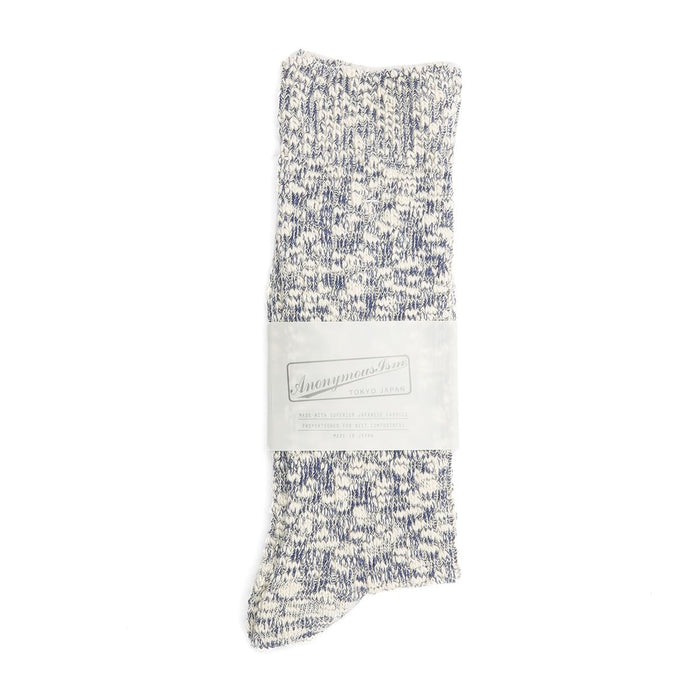 Anonymous Ism Lightweight Slub Crew Cotton Men's Bonnet Socks