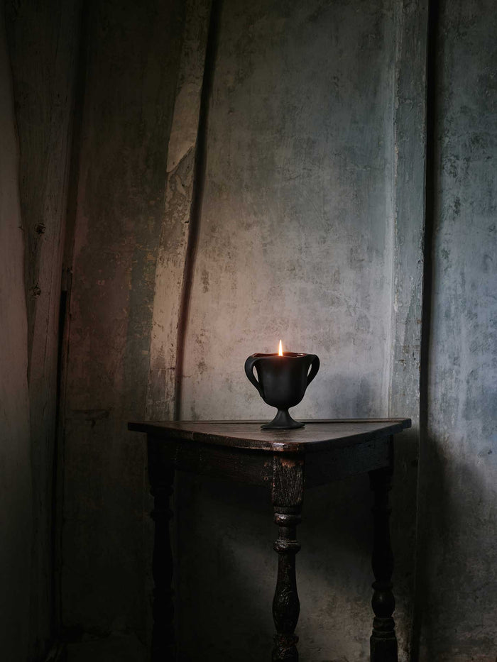 Augustine Candle by Moro Dabron