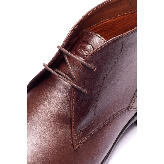 Base London Archer Leather Men's Brown Ankle Boots