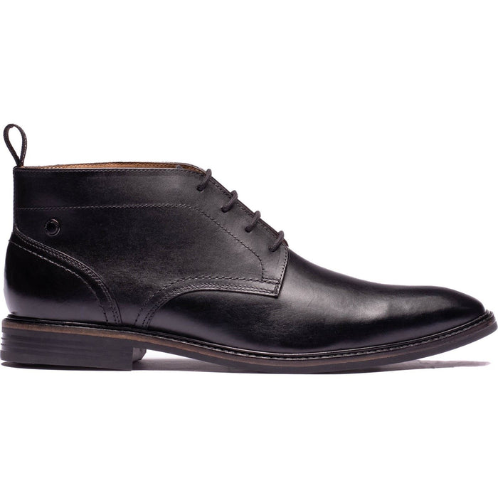 Base London Belgrave Leather Men's BLACK Ankle Boots