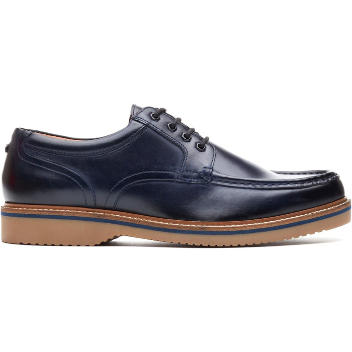 Base London Langdon Leather Men's Navy Boat Shoes