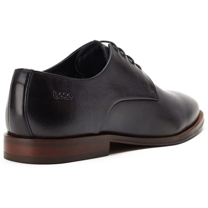 Base London Marley Derby Leather Men's Navy Lace-Up Shoes
