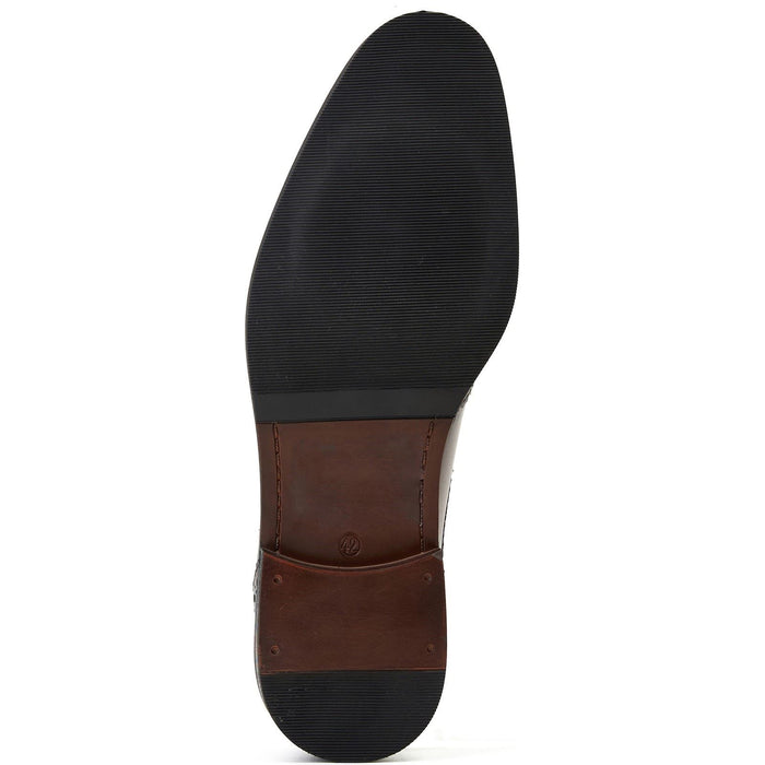 Base London Pocket Leather Men's Brown Brogues Shoes