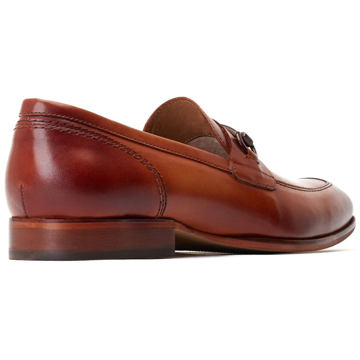 Base London Russo Leather Men's Burnt Tan Loafers