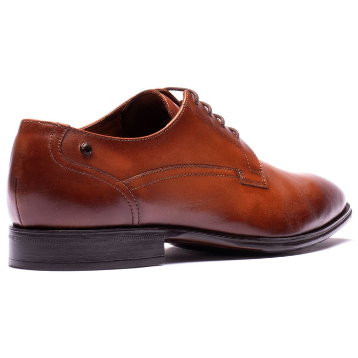 Base London Vance Leather Men's Tan Derby Shoes