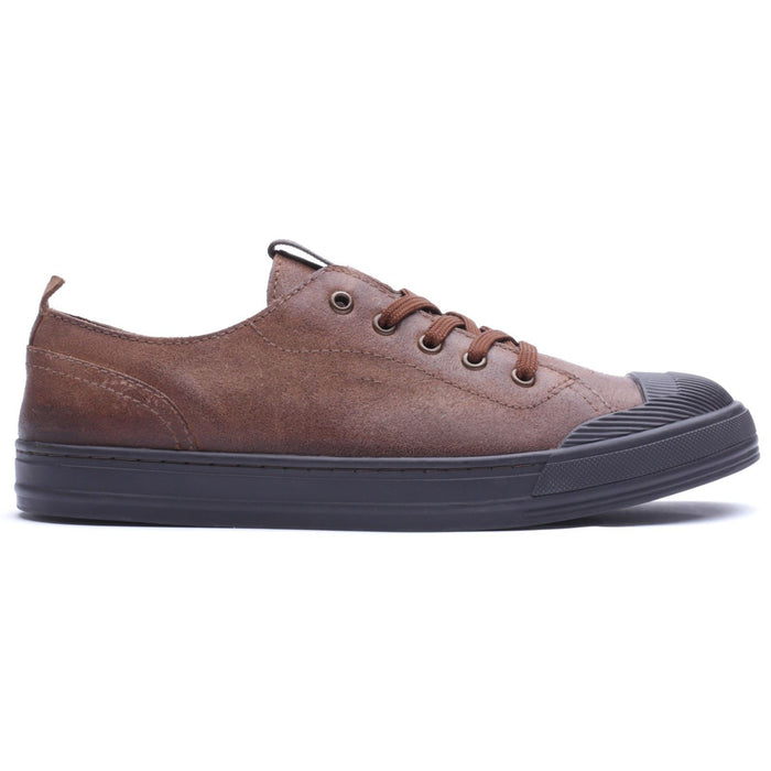 Base London Volt Leather Men's Tan Lace-Up Shoes