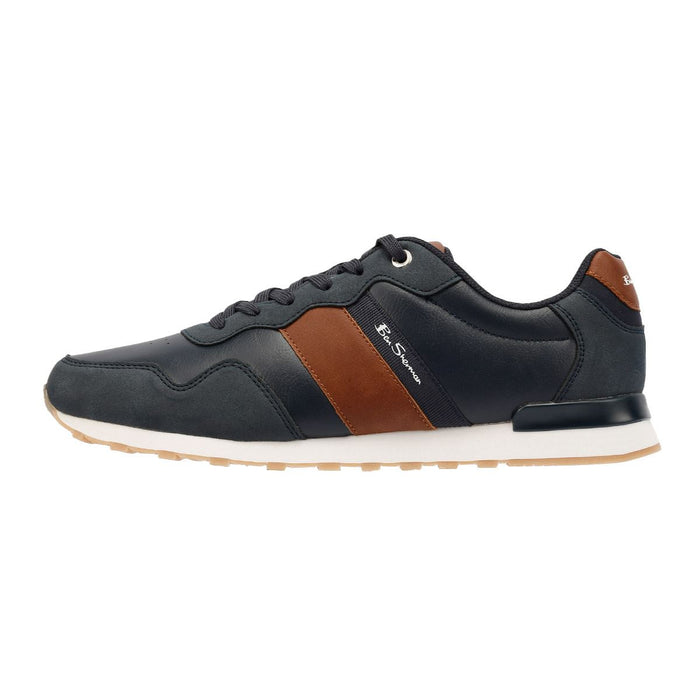 Ben Sherman Owen Retro Men's Navy/Tan Trainers