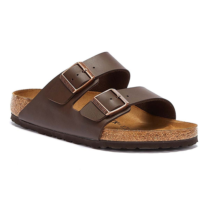 Birkenstock Arizona Birko-Flor Men's Brown Regular Sandals