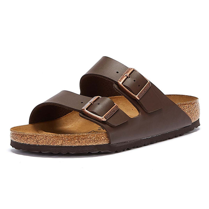 Birkenstock Arizona Birko-Flor Men's Brown Regular Sandals