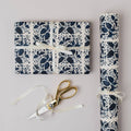 BLUE BOTANICAL Gift Wrap Sheet - bubblegum market
