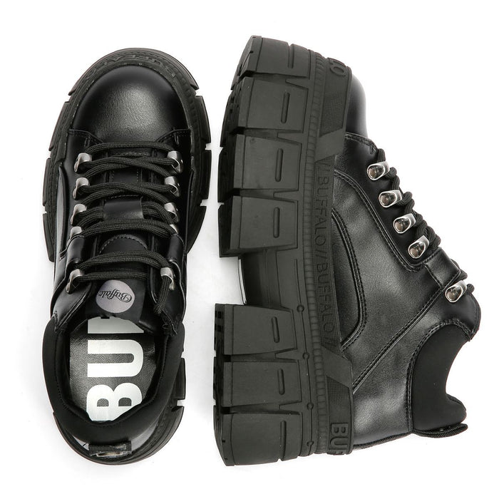 Buffalo Gospher Hike Lo Women's Black Shoes