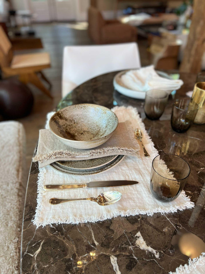 Burlap Placemat by Axlings - MONC XIII