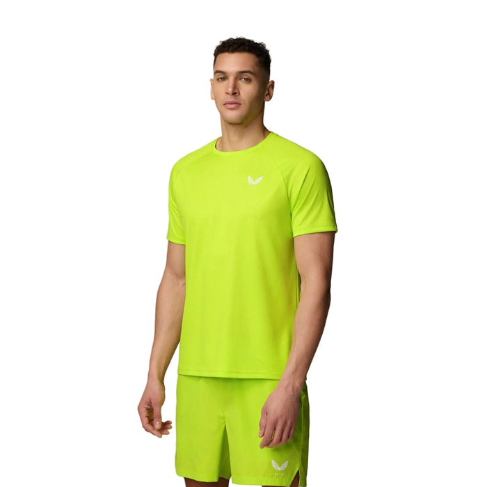 Castore Adapt T-Shirt Polyester Men's Green Activewear T-Shirts