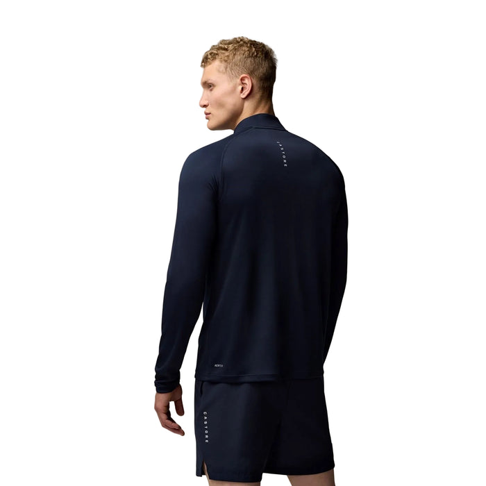 Castore Adapt Training 1/4 Zip Top Polyester Men's Blue Activewear T-Shirts