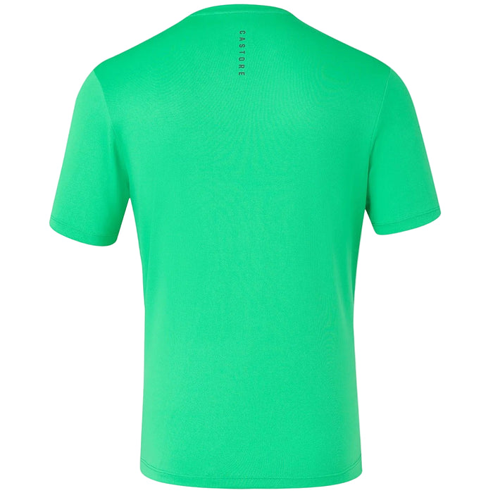 Castore Short Sleeve Polyester Men's Green Activewear T-Shirts