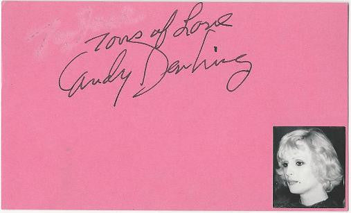 Cat. #001165322:  CANDY DARLING