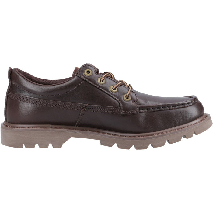 Caterpillar Colorado Moc Toe Low Leather Men's Dark Brown Lace-Up Shoes