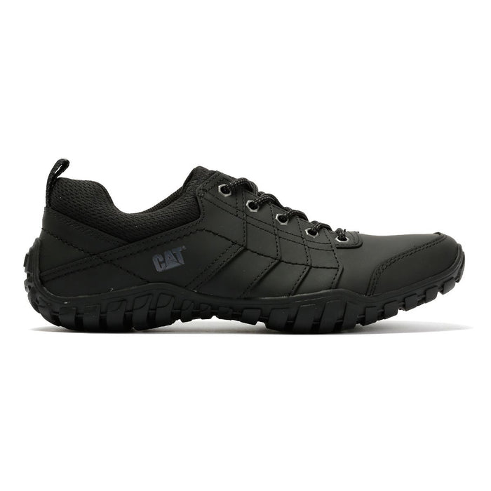Caterpillar Instruct Suede Men's Black Lace-Up Shoes