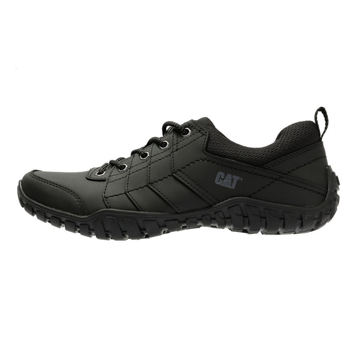 Caterpillar Instruct Suede Men's Black Lace-Up Shoes