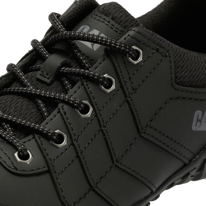Caterpillar Instruct Suede Men's Black Lace-Up Shoes