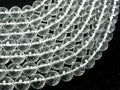 Clear Quartz Beads, 12mm Faceted Round Beads-BeadBasic