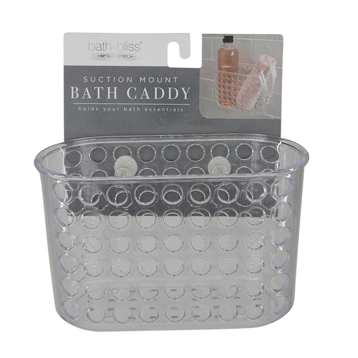 CLEAR SUCTION BATH HOLDER-LRG