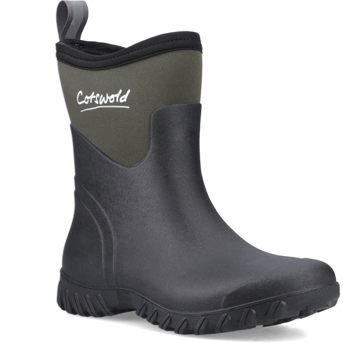 Cotswold Winfield Short Rubber Men's Green Wellington Boots
