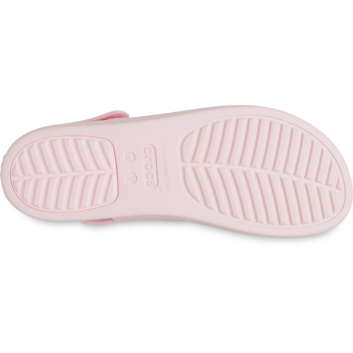 Crocs Brooklyn 4U Synthetic Women's Pink Milk Sandals