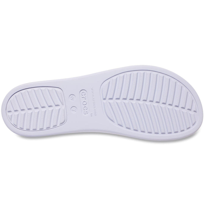 Crocs Brooklyn Buckle Low Wedge Women's Purple Moon Sandals