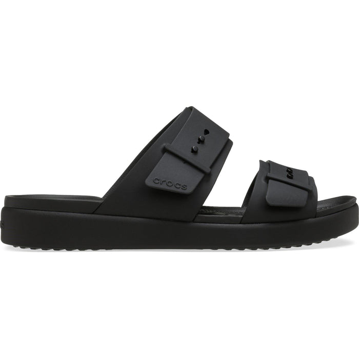 Crocs Brooklyn Buckle Women's Black Sandals