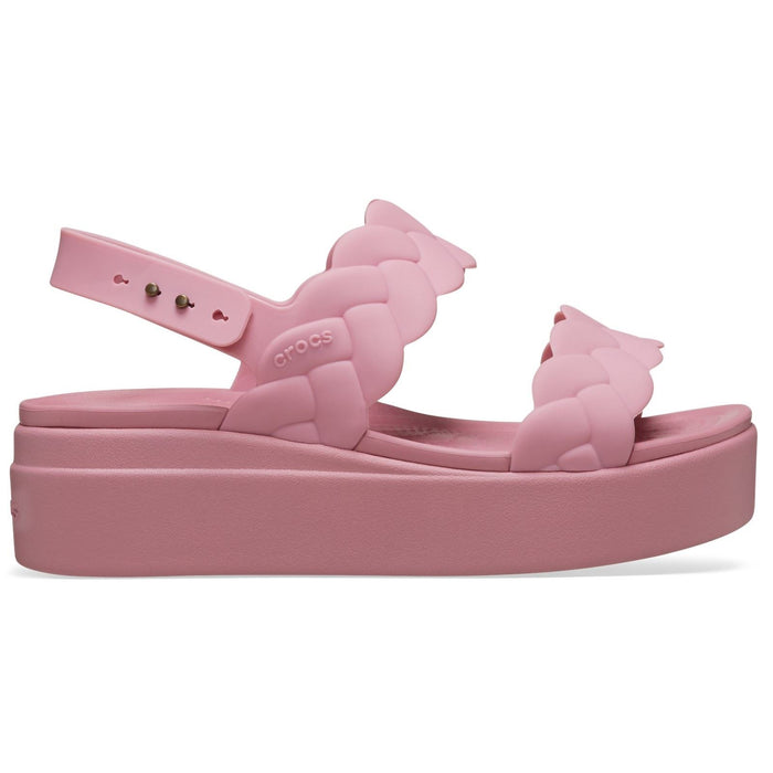 Crocs Brooklyn Woven Synthetic Women's Rosette Sandals