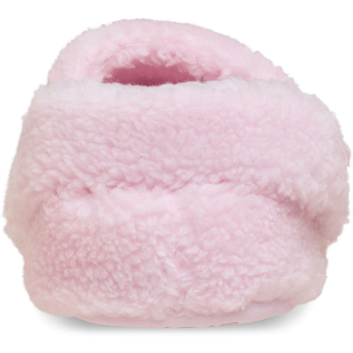 Crocs Classic Cozzzy Polyester Women's Pink Milk Slippers