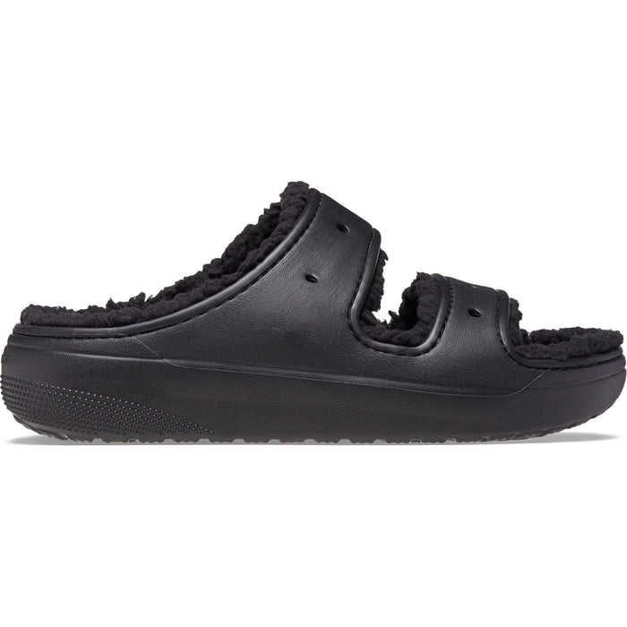 Crocs Classic Cozzzy Synthetic Women's Black Sandals