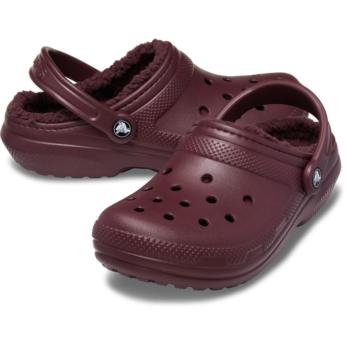 Crocs Classic Lined EVA Women's Heritage Red Clogs