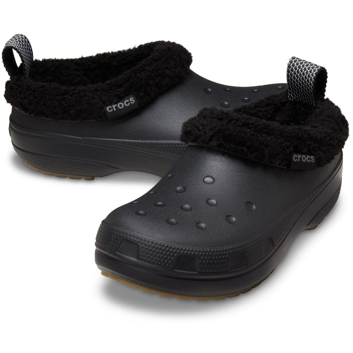 Crocs Classic Lined Shorty Thermoplastic Black Clogs