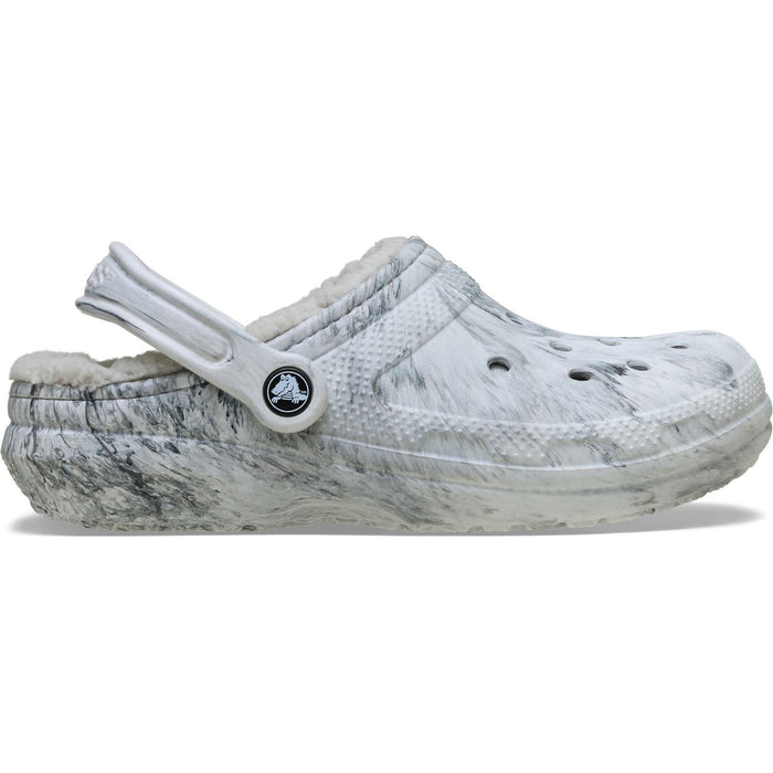 Crocs Classic Lined Thermoplastic Women's Grey Swirl Clogs