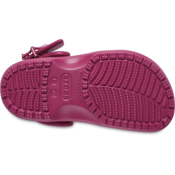 Crocs Classic Star Buckle EVA Girl's Royal Pink Clogs