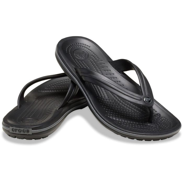 Crocs Crocband Flip Rubber Black/Slate Grey Flip Flops