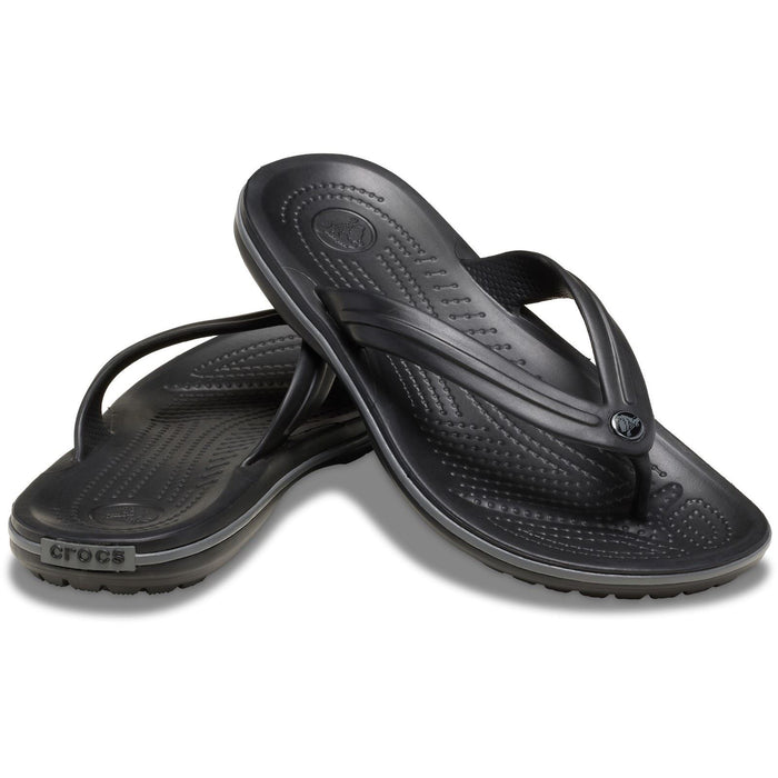 Crocs Crocband Flip Rubber Black/Slate Grey Flip Flops