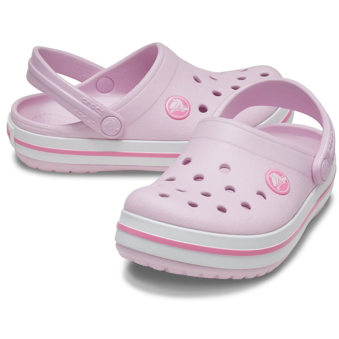 Crocs Crocband Synthetic Ballerina Pink Clogs