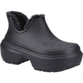 Crocs Stomp Shorty Synthetic Women's Black Boots