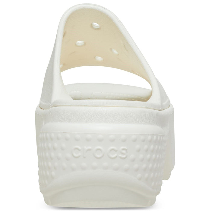 Crocs Stomp Slide Synthetic Women's Off White Sandals