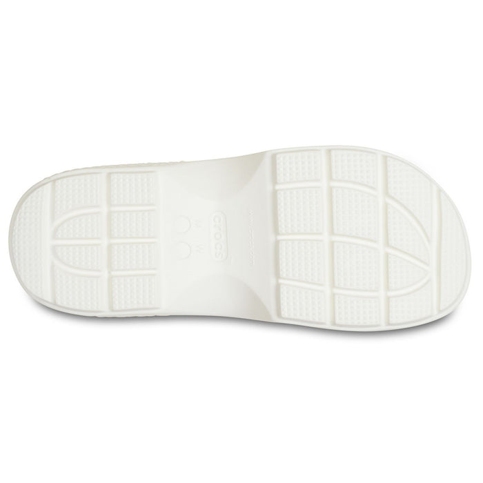 Crocs Stomp Slide Synthetic Women's Off White Sandals