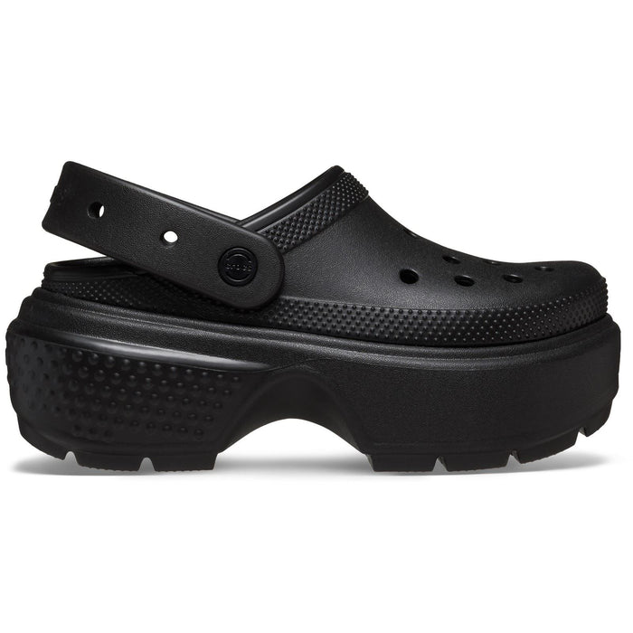 Crocs Stomp Synthetic Women's Black Clogs