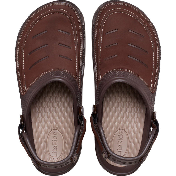 Crocs Yukon Vista II Synthetic Men's Espresso/Mushroom Clogs