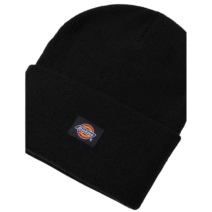 Dickies Acrylic Cuffed Black Beanie Hat