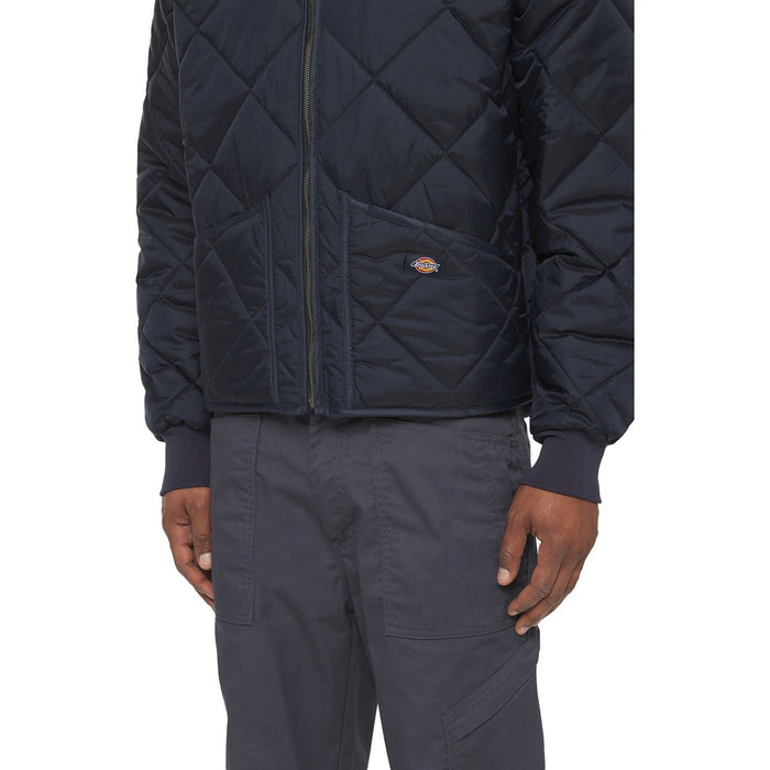 Dickies Diamond Men's Blue Quilted Jacket