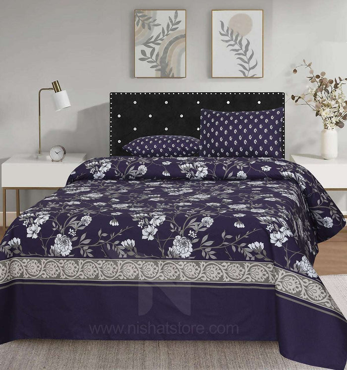 Double Bed Sheet Design NC-C 6014 - Nishat Creative Store
